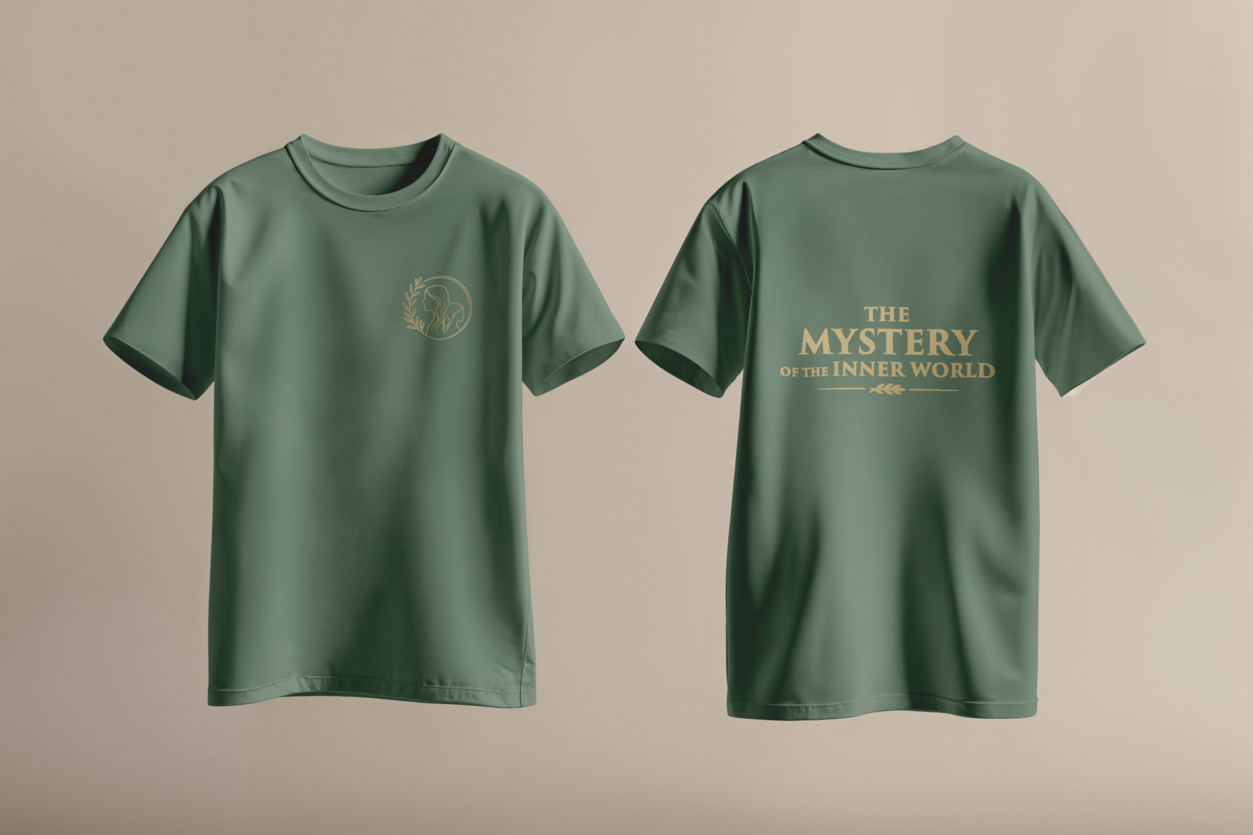 Signature T-Shirt Olijfgroen