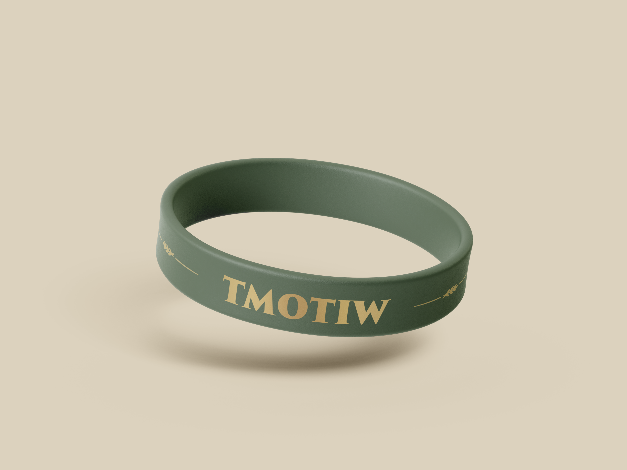 Armband Olijfgroen